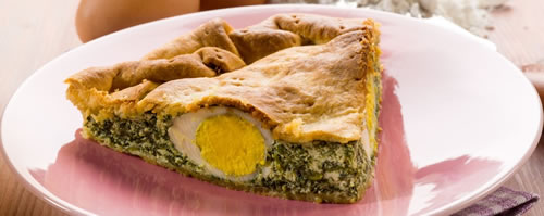 Torta pasqualina (Giant green pie)
